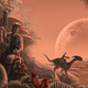 Illustration for article titled Dinosaurs Were The Ideal Mounts For Navigating The Jungle Planet